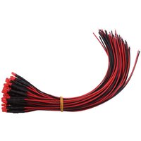 Packung mit 50 diffusen LED-Dioden mit flexiblem Kabel, diffuser Linse, für Boote, Industrie, Heimwerkerprojekte, Computer und Autos (3 mm). von ZOTERNEN