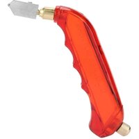 Professioneller Glasschneider mit Kunststoffgriff, professionelles Öl für Glasflaschen, Spiegel und Fenster (Rot) von ZOTERNEN