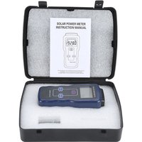 SM206 Digitales Solarenergiemessgerät, Testwerkzeug zur Messung der Sonnenlichtstrahlung - Zoternen SM206 Digitales Solarenergiemessgerät, Testwerkzeug zur Messung der Sonnenlichtstrahlung - Zoternen von ZOTERNEN