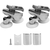 Schiebetürrolle, Doppel-Duschtürrollen 23 mm Hängerolle, obere und untere Rollen, Badezimmerzubehör Schiebetürrolle, Doppel-Duschtürrollen 23 mm Hängerolle, obere und untere Rollen, Badezimmerzubehör von ZOTERNEN