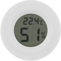Temperatur- und Feuchtigkeitsmonitor für Reptilien, LCD, rund, Kunststoff, weiß, digitales Thermometer und Hygrometer für kleine Aquarien, Eidechsen, Temperatur- und Feuchtigkeitsmonitor für Reptilien, LCD, rund, Kunststoff, weiß, digitales Thermometer und Hygrometer für kleine Aquarien, Eidechsen, von ZOTERNEN