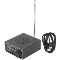 Tragbarer USB-Scanner-Radioempfänger für AM, LW, MW, SW, SSB und LSB mit ATS-20 Antenne und Si4735 von ZOTERNEN