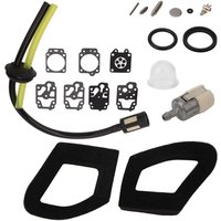 Vergaser-Luftfilter-Kit, Gartenwerkzeug-Zubehör, Vergaserfilter für GX35 GX25 HHB25 HHH25 K20 WY Rasenmäher mit Kraftstofffilter Vergaser-Luftfilter-Kit, Gartenwerkzeug-Zubehör, Vergaserfilter für GX35 GX25 HHB25 HHH25 K20 WY Rasenmäher mit Kraftstofffilter von ZOTERNEN