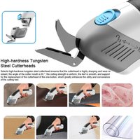 ZJchao Elektrischer Stoffschneider, Tragbare Stoffschneidemaschine mit Hochgeschwindigkeitsmotor, Langlebiger Akku, Vielseitiges Werkzeug für ZJchao Elektrischer Stoffschneider, Tragbare Stoffschneidemaschine mit Hochgeschwindigkeitsmotor, Langlebiger Akku, Vielseitiges Werkzeug für von ZOTERNEN