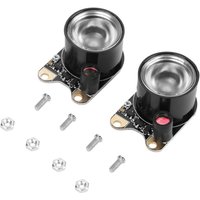 1 Paar LED-Fülllichter für Raspberry Pi 3/2/B+ Infrarot-850IR-Nachtsicht-Kameramodul von ZOTERNEN