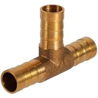 Zoternen - 10mm t stück messing,Duokon T-Stück 3-Wege-Schlauchverbinder 3-Wege-Schlauchverbinder ,Messing-T-Stück von ZOTERNEN