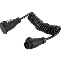 Zoternen - 13-poliger Federkabel-auf-Anhängerstecker-Adapter für Auto, Wohnwagen, Wohnmobil Zoternen - 13-poliger Federkabel-auf-Anhängerstecker-Adapter für Auto, Wohnwagen, Wohnmobil von ZOTERNEN