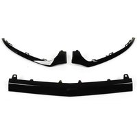 Zoternen - 3 Stück glänzend schwarze untere Frontstoßstangenverkleidung, Ersatz für Mercedes-Benz C-Klasse W205 C205 A205 von ZOTERNEN