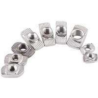 50pcs T-Nut Hammer Kopf Mutter M4, M5, M6, M8 verzinkt Silber Kohlenstoff Stahl Fastener Aluminiumprofil Extrusionsschlitz Europäische 50pcs T-Nut Hammer Kopf Mutter M4, M5, M6, M8 verzinkt Silber Kohlenstoff Stahl Fastener Aluminiumprofil Extrusionsschlitz Europäische von ZOTERNEN
