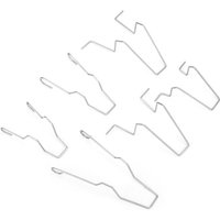 5ZHSFULLKIT 6PCS Stahl-Scheinwerfer-Scheinwerfer-Abblendlicht-Scheinwerferlampen-Haltefeder-Clip-Klemme für H1/H3/H4/H7 von ZOTERNEN