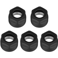 Zoternen - 5er Set Er16A Muttern Spannzange Er16 Mutter Spannmutter für Er Cnc Fräsfutter Halter Drehmaschine Zoternen - 5er Set Er16A Muttern Spannzange Er16 Mutter Spannmutter für Er Cnc Fräsfutter Halter Drehmaschine von ZOTERNEN