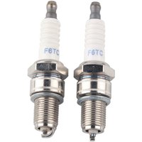 Akozon 2PCS Zündkerze, Aluminiumlegierung Zündkerze Ersatz F6RTC für mtd 951-10292 751-10292 Torch Engine 131-039 Rasenmäher - Zoternen von ZOTERNEN