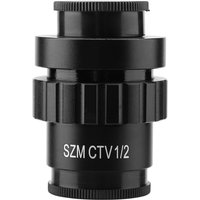 Aluminiumlegierung C-Mount 1/2 Zoll CTV-Adapter Stereomikroskop-Hilfsobjektiv für SZM-Video - Zoternen Aluminiumlegierung C-Mount 1/2 Zoll CTV-Adapter Stereomikroskop-Hilfsobjektiv für SZM-Video - Zoternen von ZOTERNEN