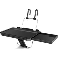 Zoternen - Auto-Lenkrad-Schreibtisch, tragbarer Rücksitz-Schreibtisch, Sitztablett mit Schublade, Holz-Tablett von ZOTERNEN