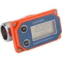Zoternen - Digitaler Wasserzähler Edelstahl Durchflusssensor Säure Alkali beständiger Wassermengenzähler Wasseruhr für Gartenschlauch Bewässerung von von ZOTERNEN