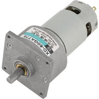 Zoternen - Mini-DC-Getriebemotor DC12V / 24V 35W Metall Geschwindigkeit einstellbar großen Drehmoment Motor CW/CCW(24 v 150 U/min) von ZOTERNEN