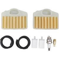 Zoternen - Professionelles Kettensägen-Luftfilter-Zündkerzen-Set, Kettensägen-Luftfilter-Set für Husqvarna 362 365 371 372 372XP Kettensägen von ZOTERNEN