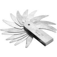 Zoternen - Radiusanzeige, R0.3-1.5/R1-6.5/R7-14.5/R15-25//R25-50/R52-100MM Radiusfiletanzeige aus rostfreiem Stahl(R52-100MM) von ZOTERNEN