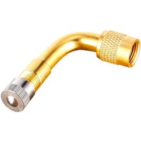 Zoternen - Reifenventil-Verlängerungsadapter, 90-Grad-Winkel Messing-Reifenvorbau-Prolator für Auto, Motorrad, Fahrrad, lkw von ZOTERNEN