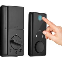 Zoternen - Smart Lock bt Keyless Entry Tür App Finger Passwort Mechanisches Passwort 5 Entsperrmethoden legierung für 35-50mm Dicke Büro Zuhause von ZOTERNEN