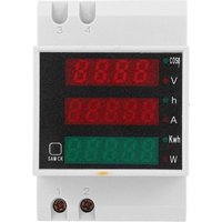 Zoternen - Spannungsmesser, D52-2047 Multifunktions Stromzähler, Digitalanzeige Strom Spannungsleistungsmesser AC200450V von ZOTERNEN