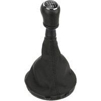 Zoternen - Tbest Schaltknauf aubschutz, Auto Schaltknauf Abdeckung pu Leder Schwarz Ersatz für Transport Multivan T5 T6 2003-2011(6 Gnge) von ZOTERNEN