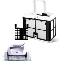 Zoternen - Ultrafeiner Filterkorb-Poolroboter für Dolphin S50 S100 Active 10 & 15 Echo T15 T25 Proteus DX3 Saturn Cayman Escape Nautilus cc Encore von ZOTERNEN