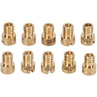 Zoternen - Vergaser Hauptdüsen, 10 Stück Vergaser Hauptdüsen Metall Vergaser Hauptdüse 82-105 für GY6 50cc 139QMB Roller Moped Zoternen - Vergaser Hauptdüsen, 10 Stück Vergaser Hauptdüsen Metall Vergaser Hauptdüse 82-105 für GY6 50cc 139QMB Roller Moped von ZOTERNEN