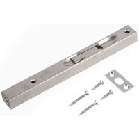 Zoternen - Zerodis Door Latch 304 Edelstahl Tür Flush Lock Sicherheitshebel Aktion Tor Latch mit Streik und Schrauben(8 Pollici) von ZOTERNEN