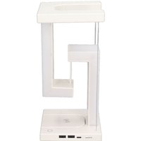 lyrlody Magnetschwebelicht, Magnetschwebe-Nachtlicht, Magnetschwebelampe, 3-Gang-Touch-Schalter, LED-Schreibtischlampe mit Telefonaufladung für von ZOTERNEN