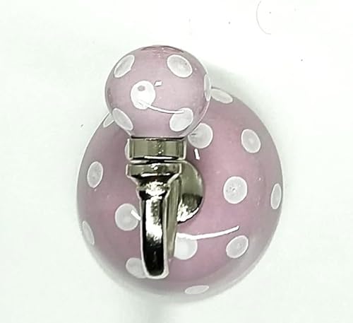 ZOYA - CERAMIC KNOBS Handbemalter Keramik-Kleider- und Wandhaken, einzigartiger Keramik-Handtuchaufhänger, Bademantelhaken für Eingangsbereich, Schlafzimmer, Küche, Zuhause, 40 (Stil 24) von ZOYA - CERAMIC KNOBS