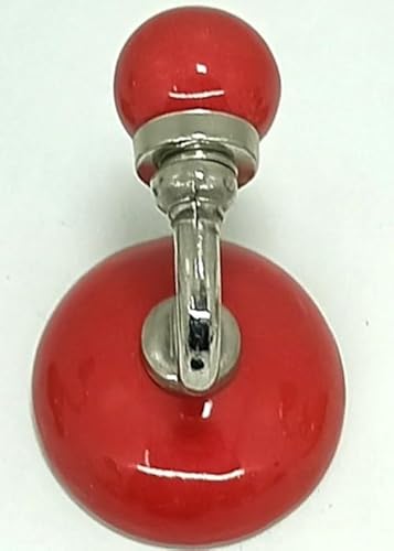 ZOYA - CERAMIC KNOBS Handbemalter Keramik-Kleider- und Wandhaken, einzigartiger Keramik-Handtuchaufhänger, Bademantelhaken für Eingangsbereich, Schlafzimmer, Küche, Zuhause, 40 (Stil 32) von ZOYA - CERAMIC KNOBS