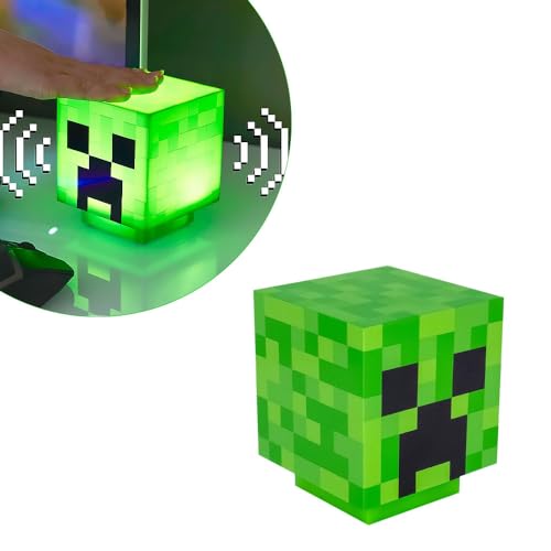 ZOYDP Creeper Lampe, Creeper Light mit Zombie-Sounds, Creeper 3D Icon Light BDP, Lampe, Creeper Licht, Tischleuchte Nachtlicht Einzigartige Geschenkidee für Game ZOYDP Creeper Lampe, Creeper Light mit Zombie-Sounds, Creeper 3D Icon Light BDP, Lampe, Creeper Licht, Tischleuchte Nachtlicht Einzigartige Geschenkidee für Game von ZOYDP