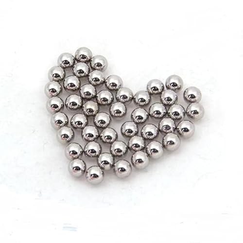 200 Stück（5.5mm) Edelstahlperlen, Edelstahl-Reinigungsperlen, geeignet für Weinbrunnen, Vasen, Weinflaschen und auch als Farbmischperlen einsetzbar. von ZOYOSTEELBALL