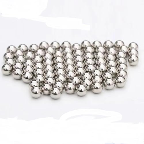 200 Stück (6mm) Edelstahlperlen, Edelstahl-Reinigungsperlen, geeignet für Weinbrunnen, Vasen, Weinflaschen und auch als Farbmischperlen einsetzbar. von ZOYOSTEELBALL