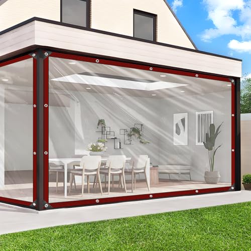 Transparente Plane mit ösen - 3X4M,Durchsichtige Plane Wasserdicht Abdeckplane Tarp für GewäChshaus MöBel Staubdich Transparente Planen für Terrasse Hühnerstall Transparente Plane mit ösen - 3X4M,Durchsichtige Plane Wasserdicht Abdeckplane Tarp für GewäChshaus MöBel Staubdich Transparente Planen für Terrasse Hühnerstall von ZOZIJIU