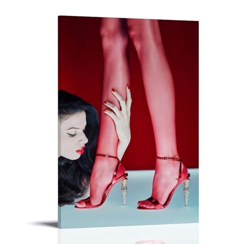 High Heels, Schöne Beine, Strümpfe, Niedliches Mädchen Foto Klassische Poster Vintage Poster Wandkunst Leinwand Poster Raumdekoration Ästhetische Poster Gedruckt Dekoration Poster Wohnzimmer Veranda High Heels, Schöne Beine, Strümpfe, Niedliches Mädchen Foto Klassische Poster Vintage Poster Wandkunst Leinwand Poster Raumdekoration Ästhetische Poster Gedruckt Dekoration Poster Wohnzimmer Veranda von ZOZO HOUSE