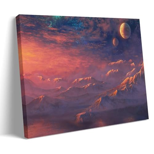 ZOZO HOUSE Alien World Nature Space Poster 20x30inch(50x75cm) von ZOZO HOUSE