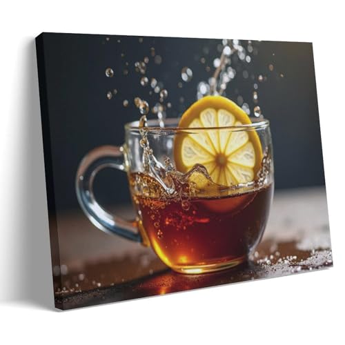 ZOZO HOUSE Lemon Tea Drink in Cup Wohnzimmer 08x12inch(20x30cm) von ZOZO HOUSE