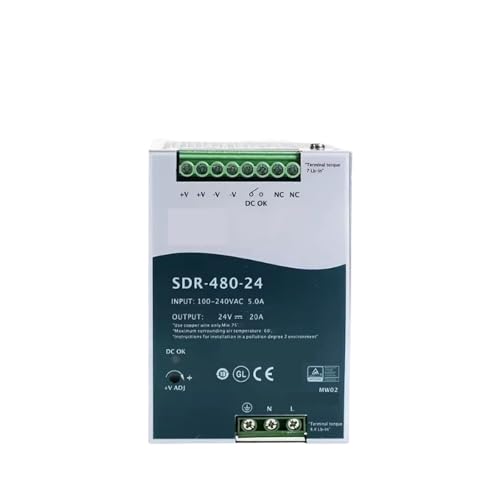 ZPC1CS81 SDR-480-48 480W Einzelausgang Industrielle DIN-Schiene mit PFC-Funktion SDR-480 48V 10A ZPC1CS81 SDR-480-48 480W Einzelausgang Industrielle DIN-Schiene mit PFC-Funktion SDR-480 48V 10A von ZPC1CS81