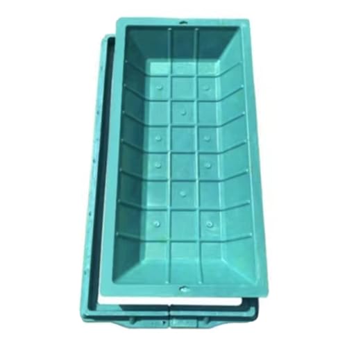 Decorative Manhole Cover For Septic Tank, 24 In Square/rectangular Large 32-28-20-16-in Embedded Manhole Cover With Frame, Outdoor Lawn Sewage Inspection(20x40in/50x100cm) von ZPDMJEO