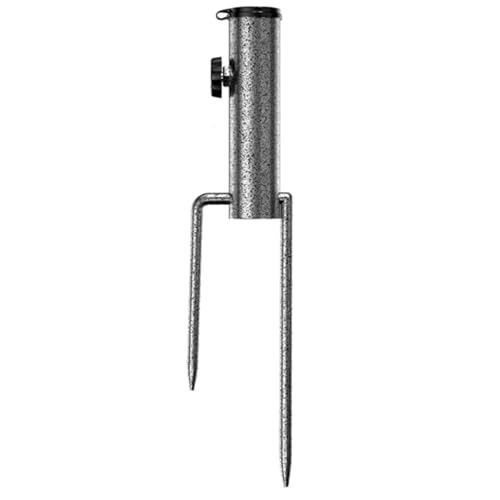 Durchmesserverstellbarer Erdspieß for Sonnenschirme, Schirmständer for Den Außenbereich, Metall-Erdspieß for Sonnenschirme und Marktstände, Fahnenmastständer(1PC) von ZPDMJEO