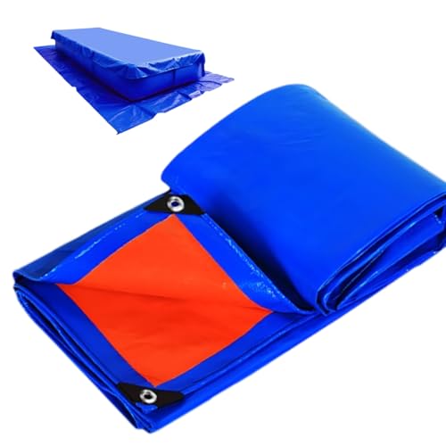 Rechteckige Winterabdeckung for Schwimmbäder, 1 Stück Bodenabdeckung for Schwimmbäder, Winterfeste Plane, Wasserdichte Bodenmatte, Verschiedene Größen(1.4x1.9m/4.6x6.2ft) von ZPDMJEO