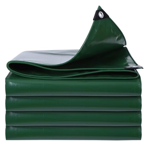 Winter-Schwimmbadabdeckung, Dicke Regen- Und Sonnenschutzplane in Mehreren Größen, Autoartikel Können Individuell Angepasst Werden, Regentuch, Frostschutz(Green,6.2x9.5ft/1.9x2.9m) von ZPDMJEO