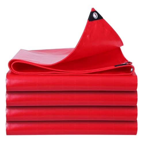 Winter-Schwimmbadabdeckung, Dicke Regen- Und Sonnenschutzplane in Mehreren Größen, Autoartikel Können Individuell Angepasst Werden, Regentuch, Frostschutz(Red,25.6x45.3ft/7.8x13.8m) von ZPDMJEO