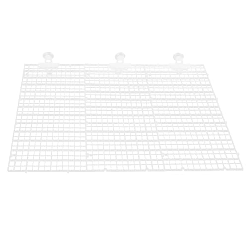 ZPFDSG Aquarium Trennwand Abdeckung Platte Fisch Tank Isolation Bord Wasser Fall PVC Automatische Kunststoff Aquarium Teiler(Tansparent) von ZPFDSG