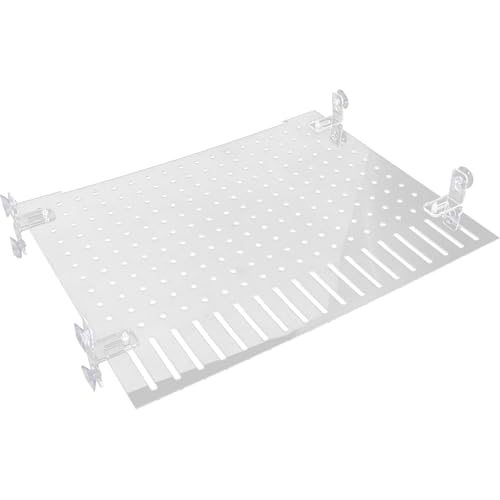 ZPFDSG Aquarium Trennwand Aquarium-Isolationsbrettteiler mit Saugnapf-Separator, Aquarium-Schallwand for transparente Aquarium-Teiler von ZPFDSG