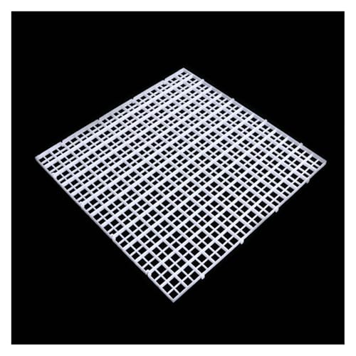 ZPFDSG Aquarium Trennwand Aquarium-Teiler, Eierkiste aus Kunststoff for Aquarium-Trennplatte, Gitter-Isolationsbrett, Aquarium-Unterfilterschale(White) von ZPFDSG