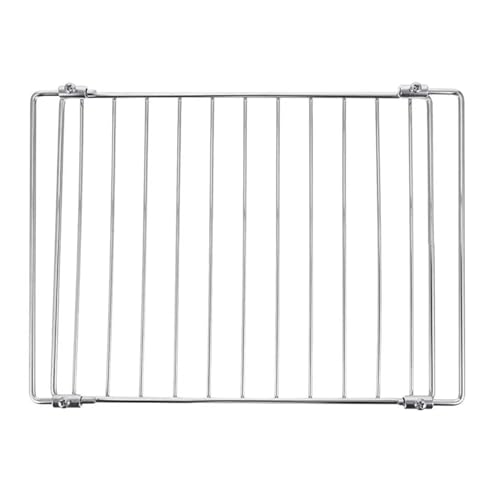 ZPFDSG Grillregale Rostfreiem Edelstahl-Grillrost Elektroofen Grillgitter Grilldrahtregal Campingwerkzeug Cookie Cooling BBQ Grillrost Barbecue(41.5X32.5X0.5CM) von ZPFDSG