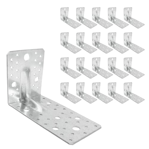 ZPH MARK Winkelverbinder - Winkel Metall - Stahlwinkel verzinkt - Winkel Weiss - Bauwinkel - Sturmwinkel - Winkelblech Montagewinkel Eisenwinkel - Winkelverbinder 172 x 105 x 90 x 2,5 mm 20 Stück ZPH MARK Winkelverbinder - Winkel Metall - Stahlwinkel verzinkt - Winkel Weiss - Bauwinkel - Sturmwinkel - Winkelblech Montagewinkel Eisenwinkel - Winkelverbinder 172 x 105 x 90 x 2,5 mm 20 Stück von ZPH MARK